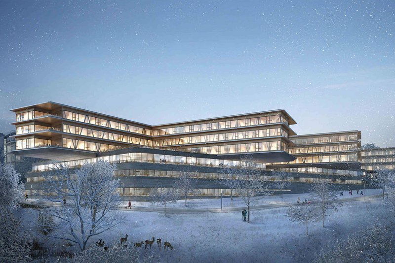 Gelenkbau – Neue Medizinische Klinik