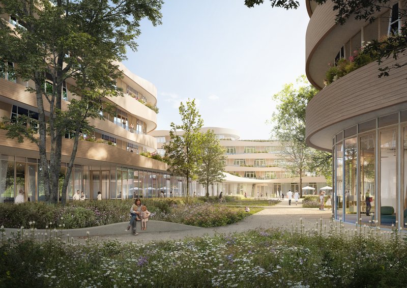 1. Preis im Wettbewerb Neubau Filderklinik Plus