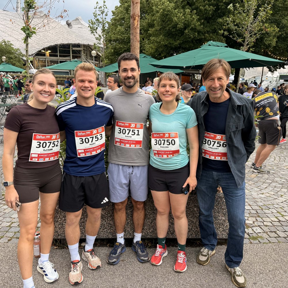 Laufen im Regen? Für uns kein Problem! – MVD beim 20. B2Run München