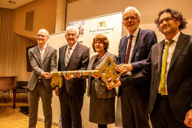 Feierliche Übergabe des Neubaus ZITh Tübingen auf dem Campus der Theologien
