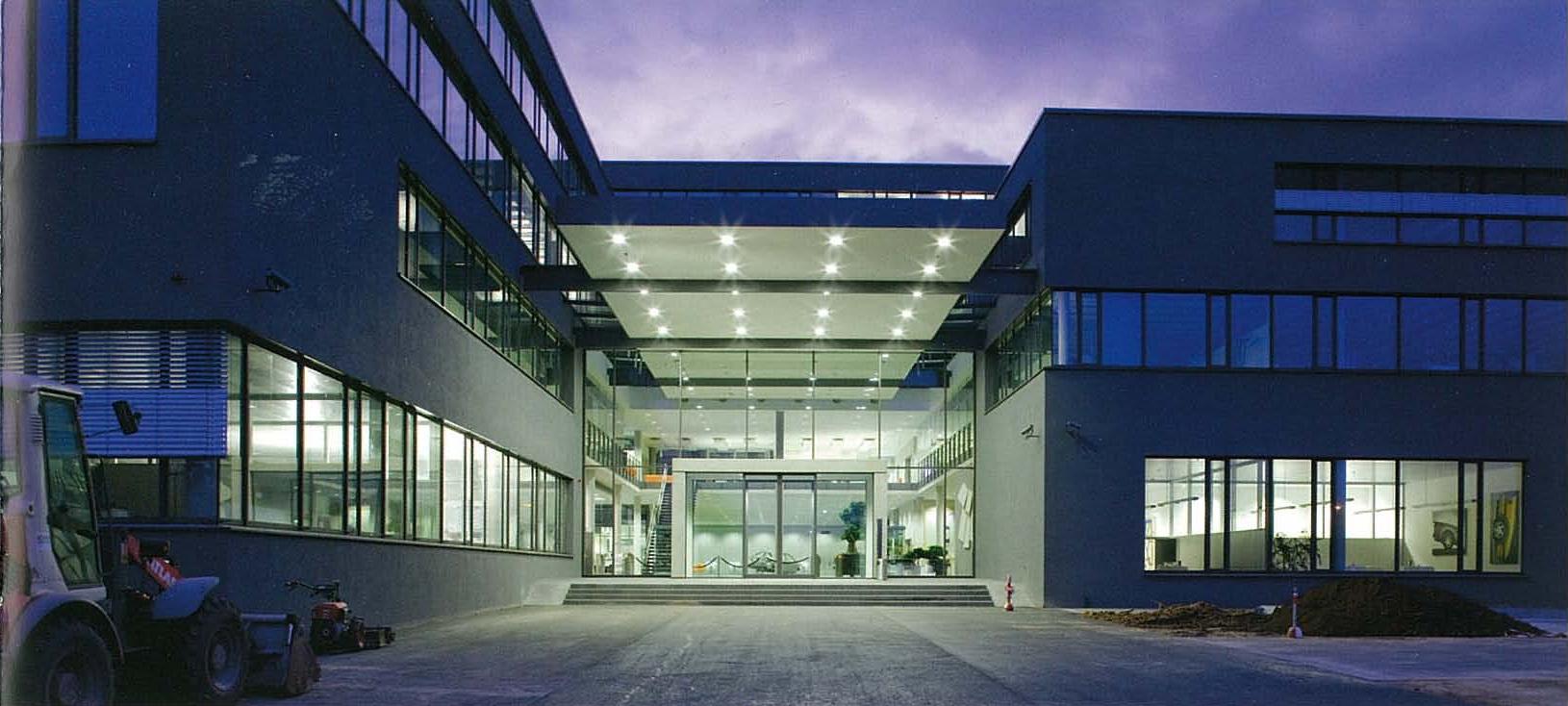 Dürr office building and underground parking garage