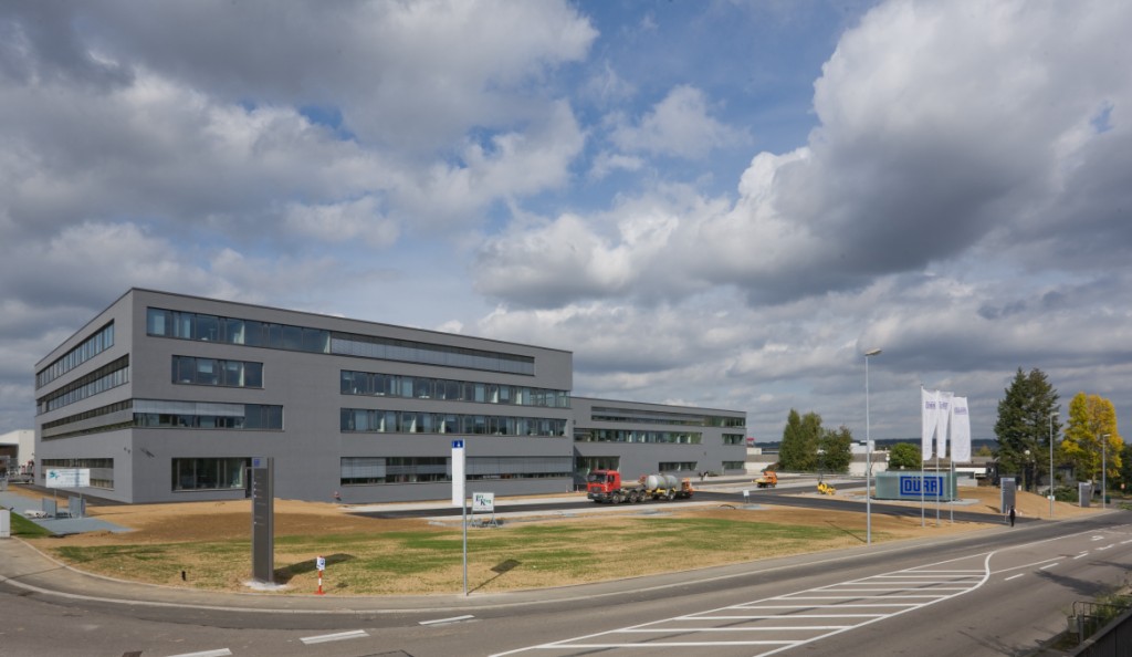 Dürr office building and underground parking garage